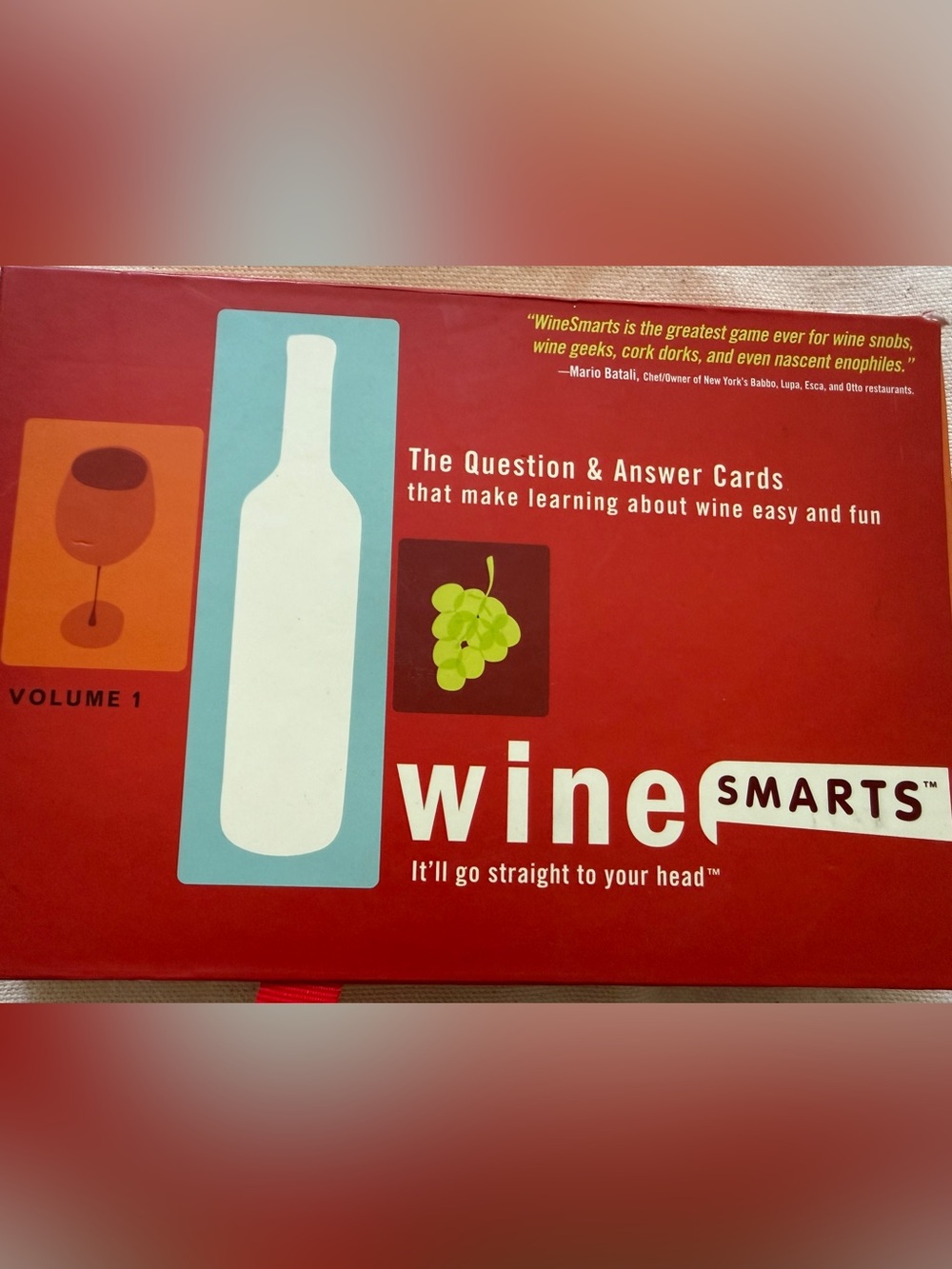 WineSmarts Question & Answer Set, Volume I - 2002, New, Never Used